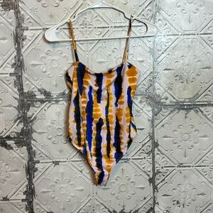 Zara tie dye tank bodysuit